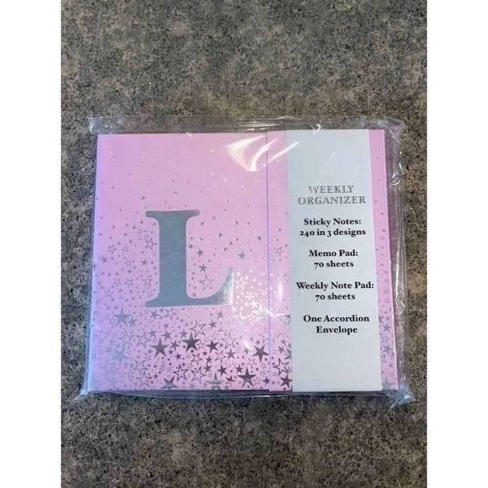 NEW Letter "L"‎ Weekly Organizer